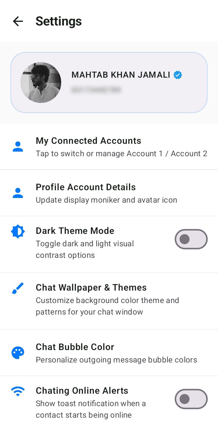 eChat Screenshot 1